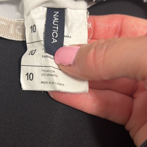 Nautical Halter style tankini top - Picture 4 of 4